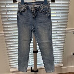 Stretch Soho Light Wash Skinny Jeans in Blue